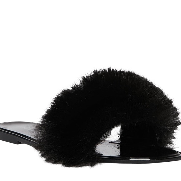 STEVE MADDEN Black Fritzie Slide NWT - Picture 8 of 8